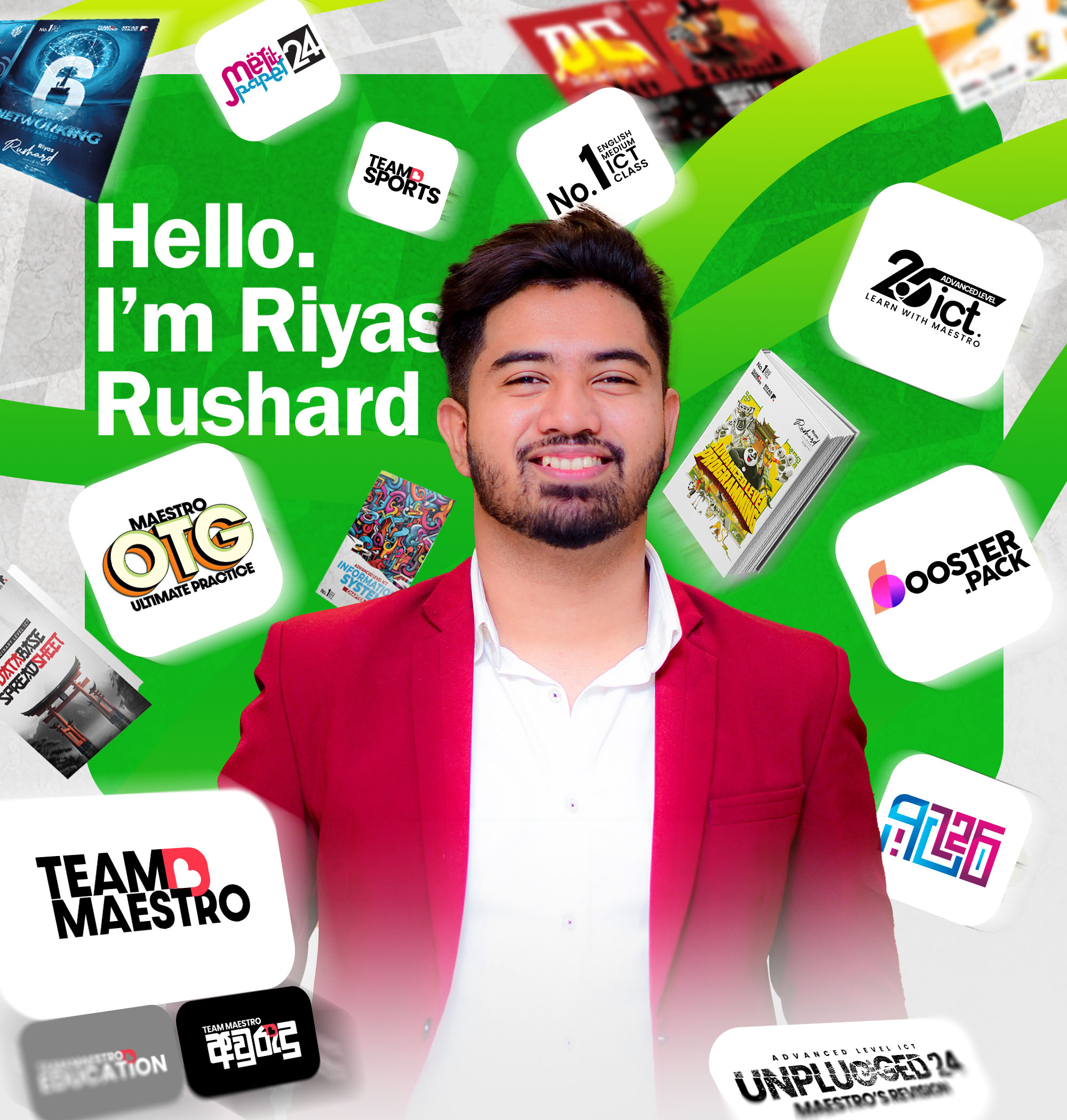 Riyas Rushard and Riyas ICT learning programmes